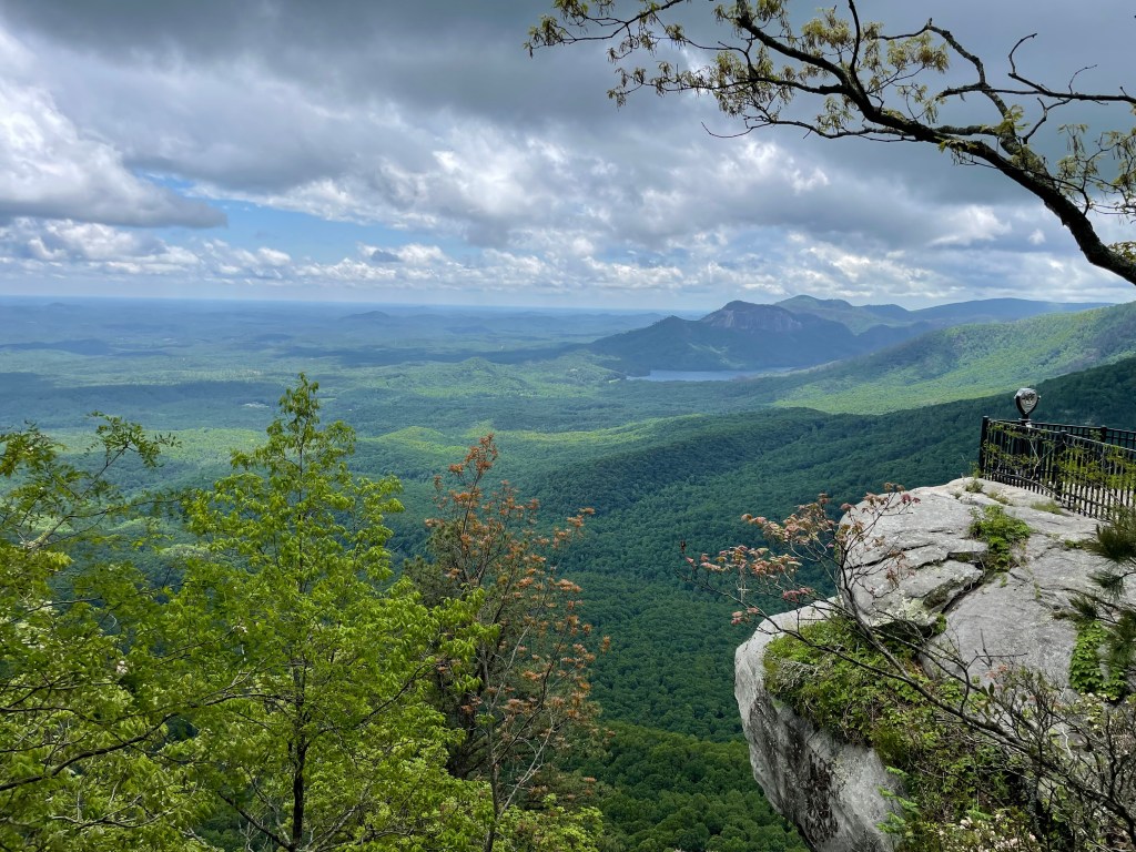 Overlook at Caesars Head State Park in South Carolina.